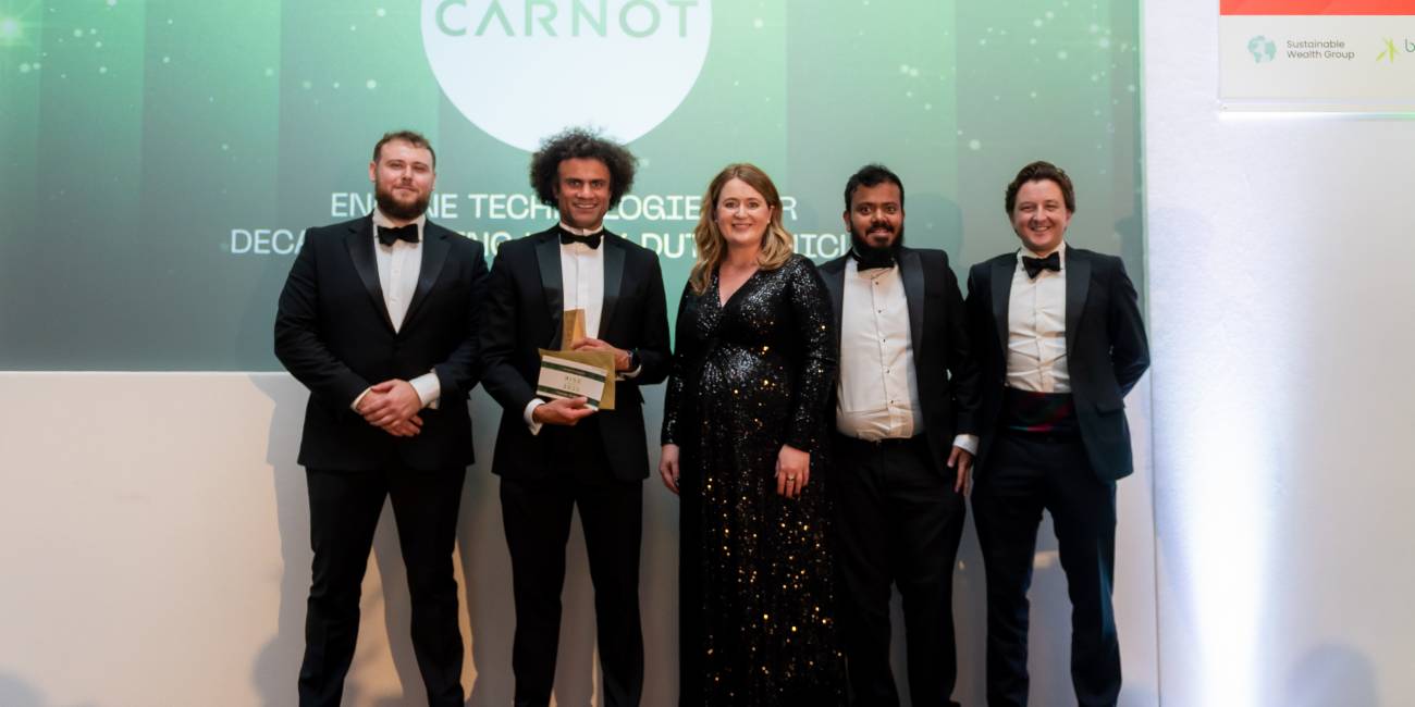 Carnot win the Green Transport, RISE award!