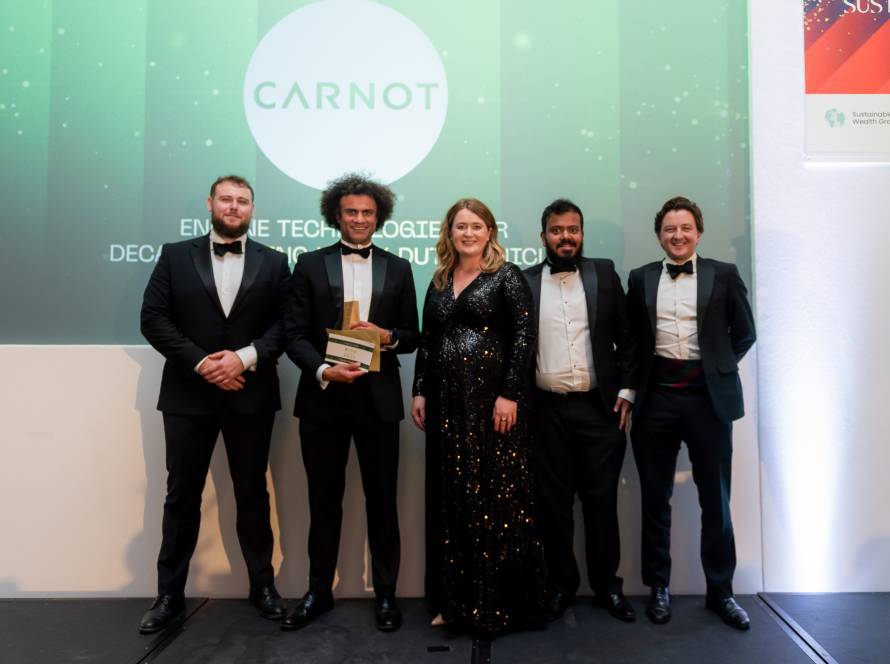 Carnot win the Green Transport, RISE award!
